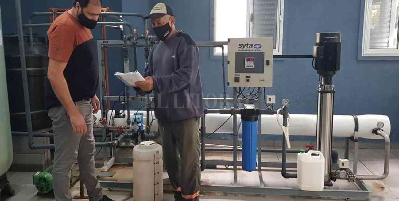 Realizan mejoras en la planta de agua potable en Ramona