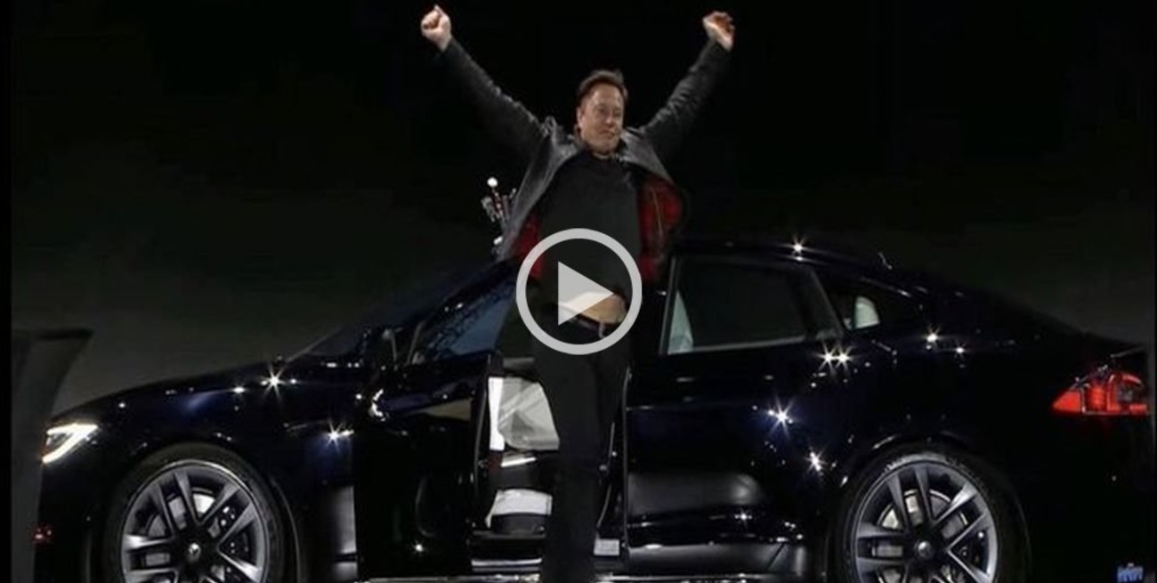 Video: Tesla presentó el Tesla Model S Plaid, el auto eléctrico "más rápido del mundo"