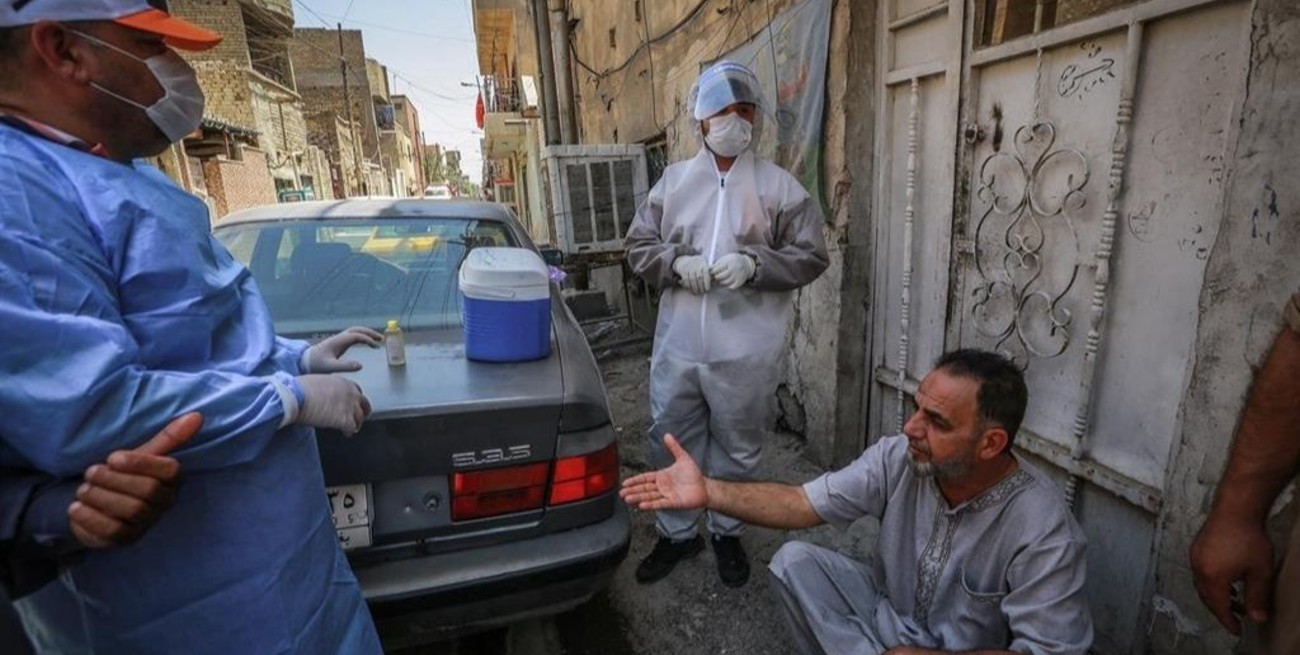Irak registra nuevo récord de casos diarios de Covid-19