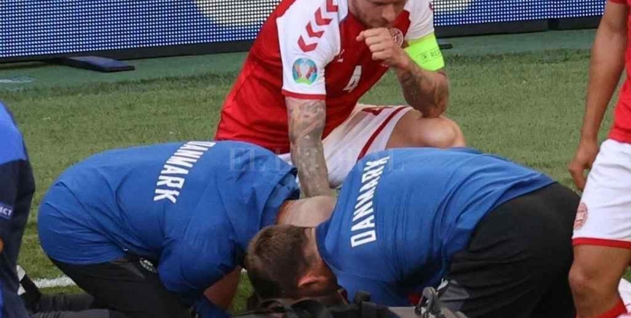 La UEFA premió a los médicos que le salvaron la vida al danés Christian Eriksen