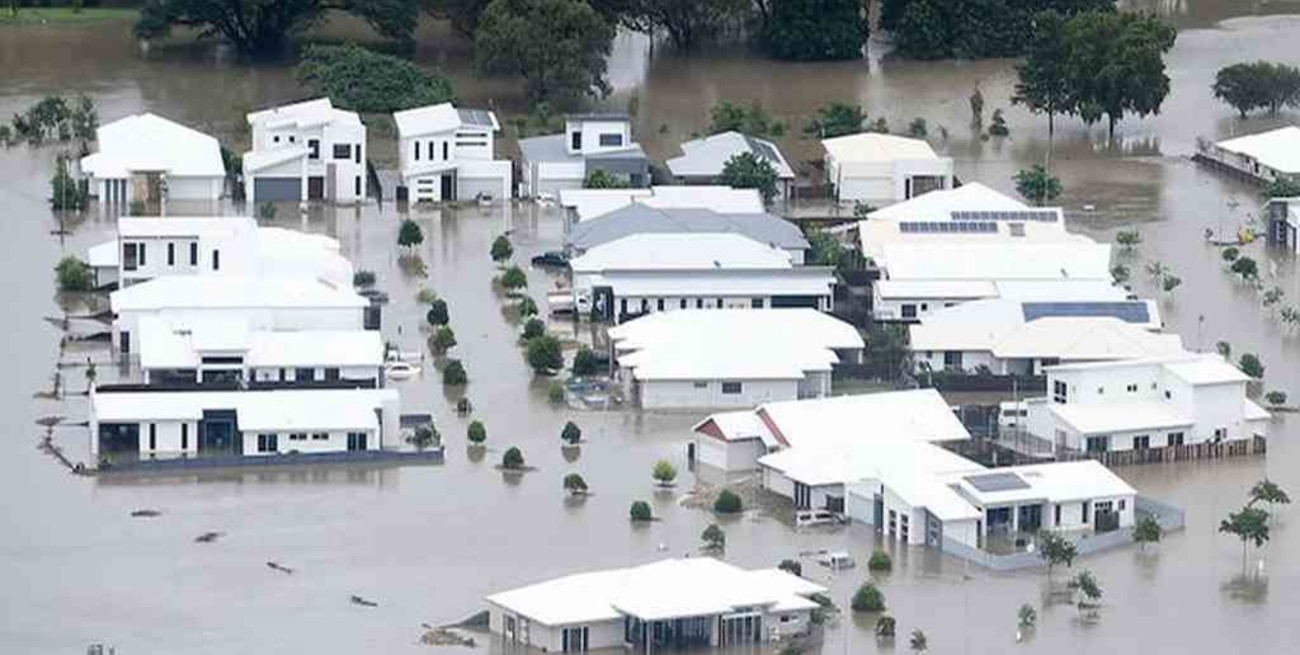 Australia: evacuaron a miles de personas tras las peores inundaciones en 50 años