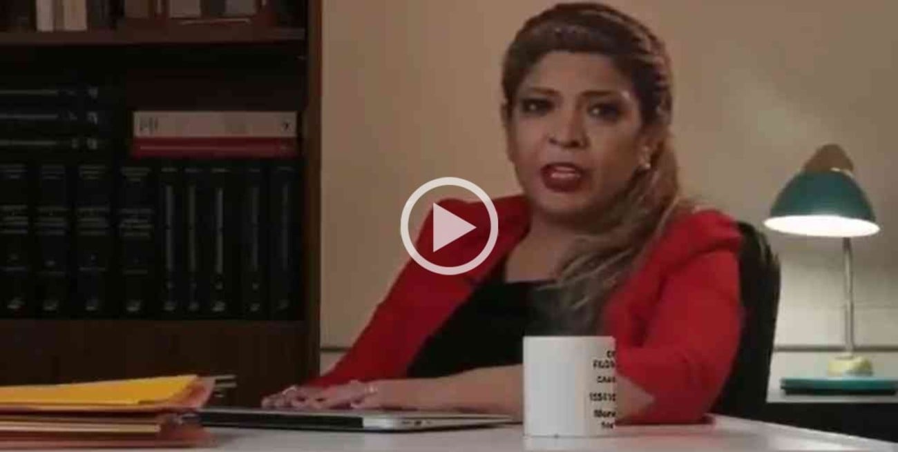 "Llamen a la Noriega": el video de una abogada sanjuanina para promocionarse