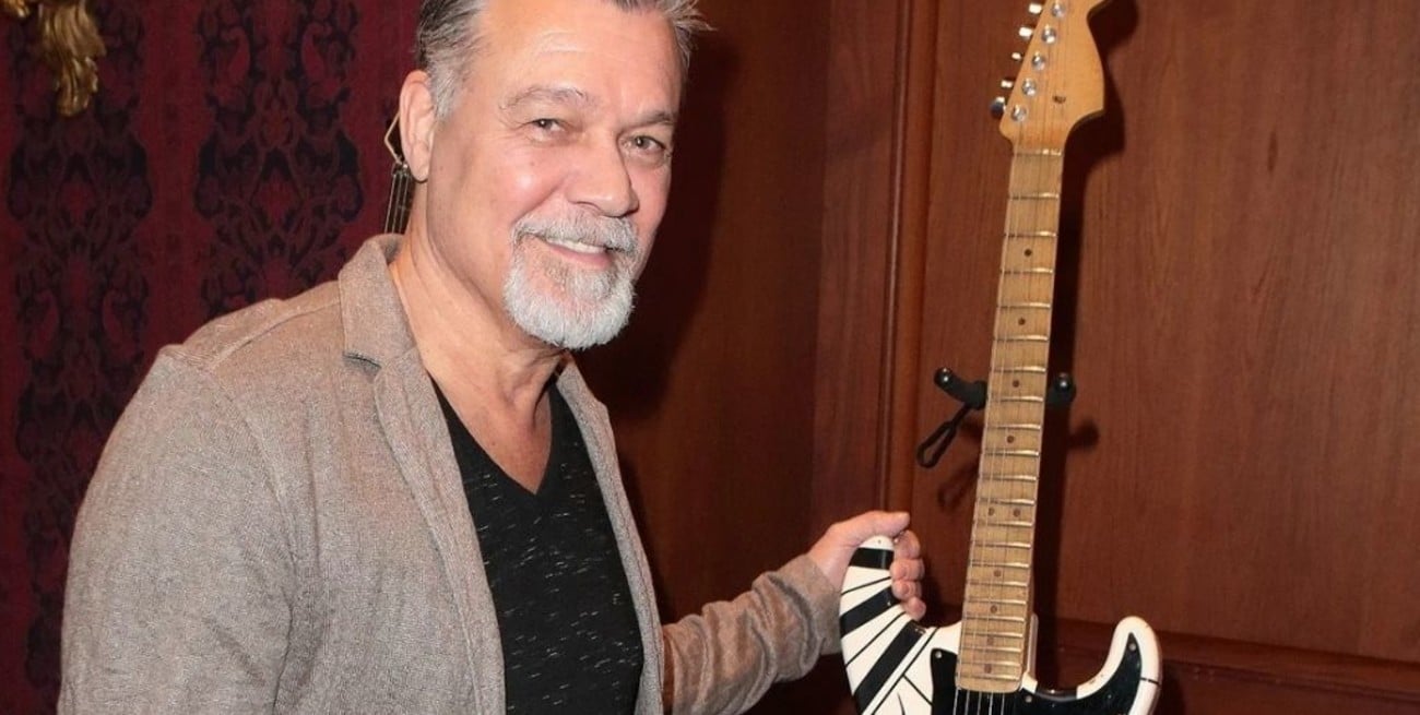 Murió a los 65 años el legendario guitarrista Eddie Van Halen