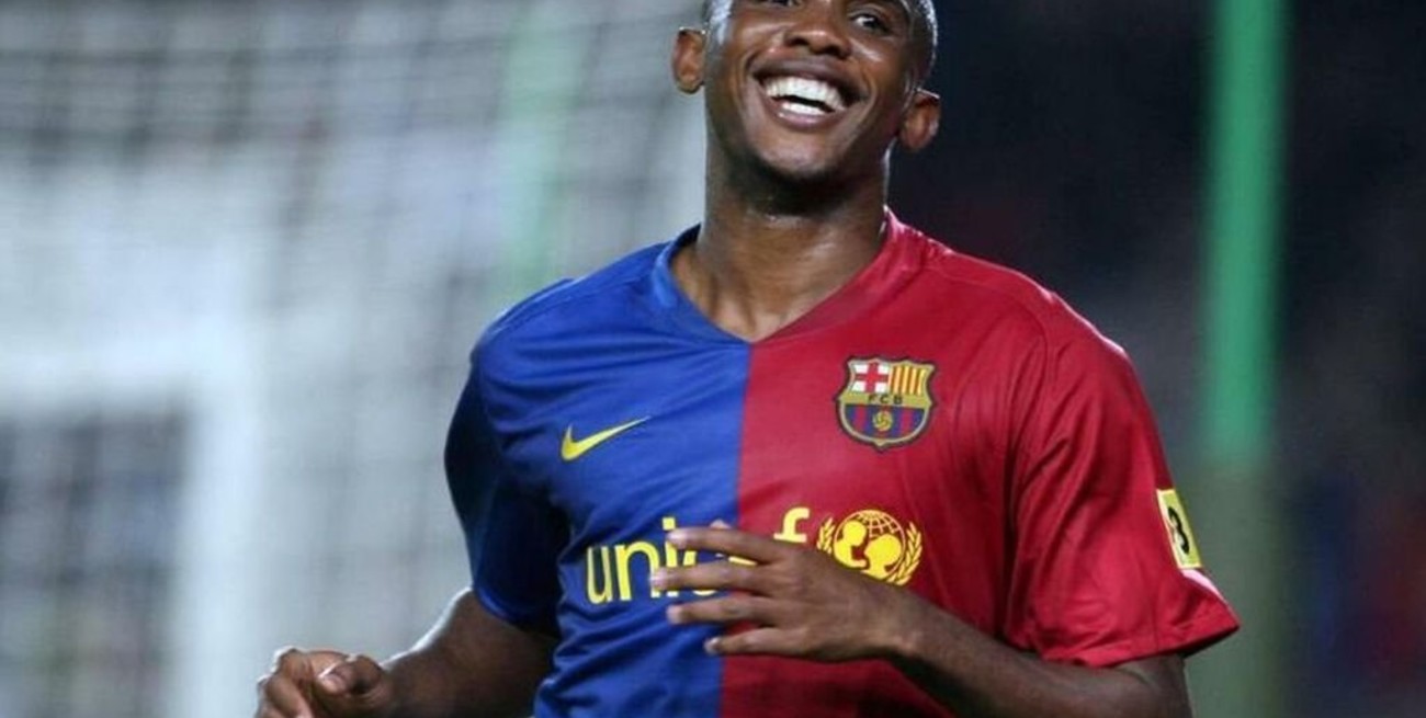 Eto'o: "Lautaro lo está haciendo bien, pero hay que respetar a Luis Suárez"