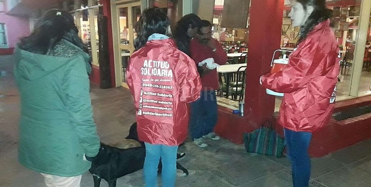 Actitud Solidaria pide abrigo para personas en situación de calle