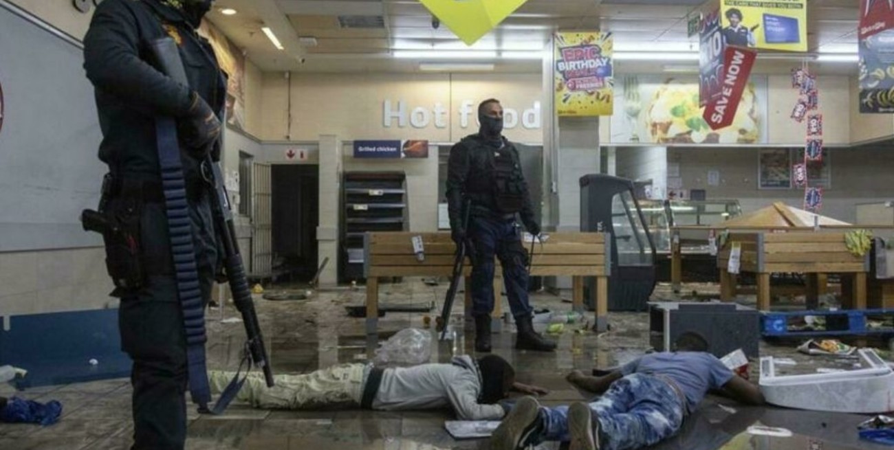 La ONU mostró su "preocupación" por los disturbios en Sudáfrica