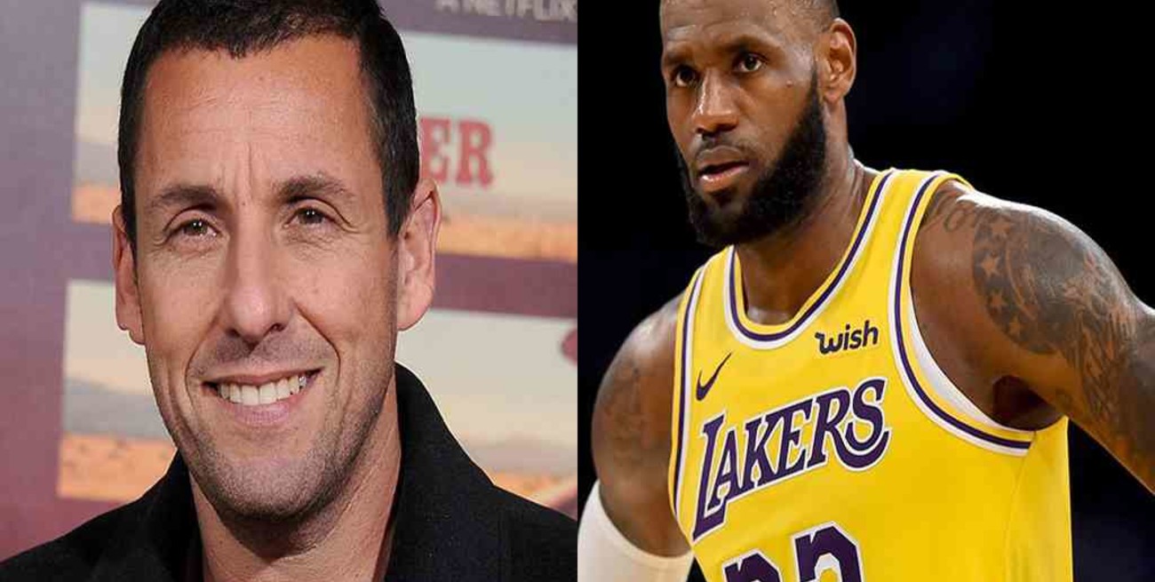 LeBron James y Adam Sandler colaborarán en una película de Netflix
