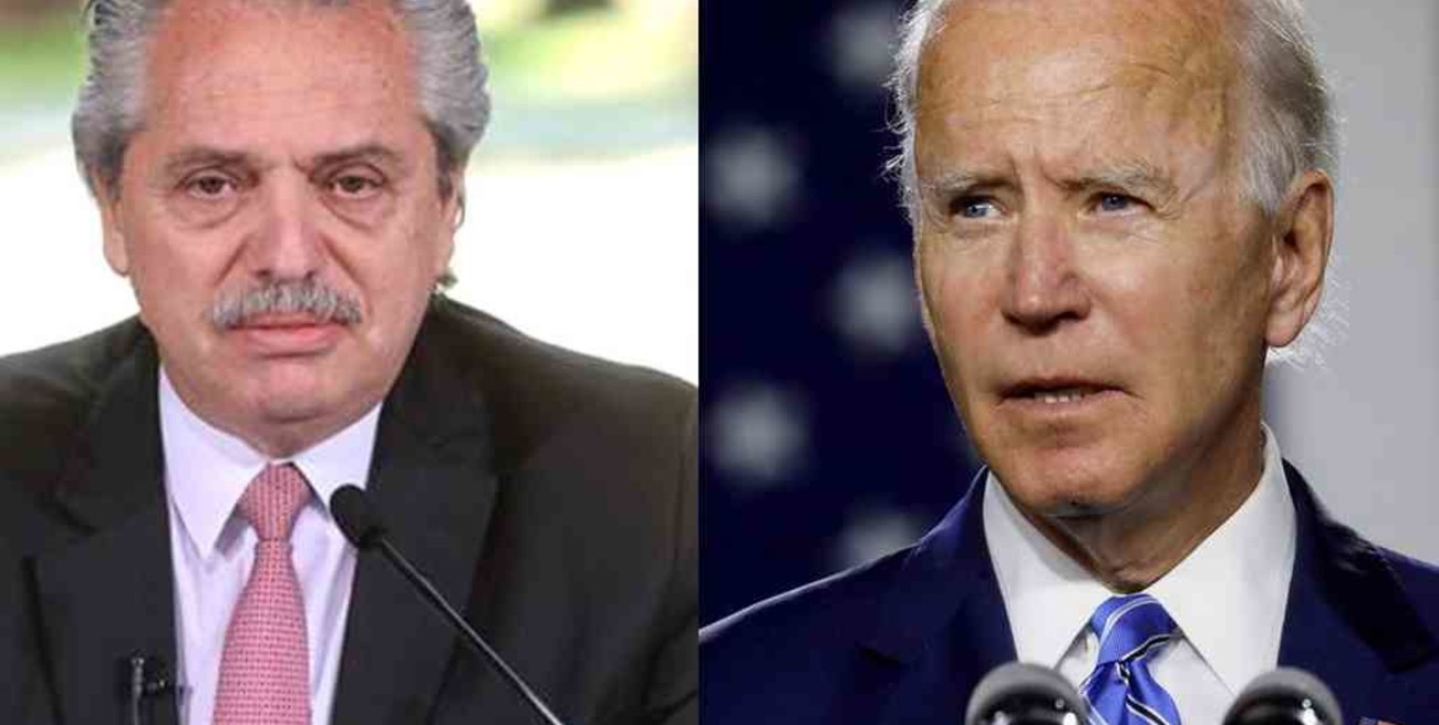 Biden le agradeció a Alberto Fernández su contribución frente a la crisis climática