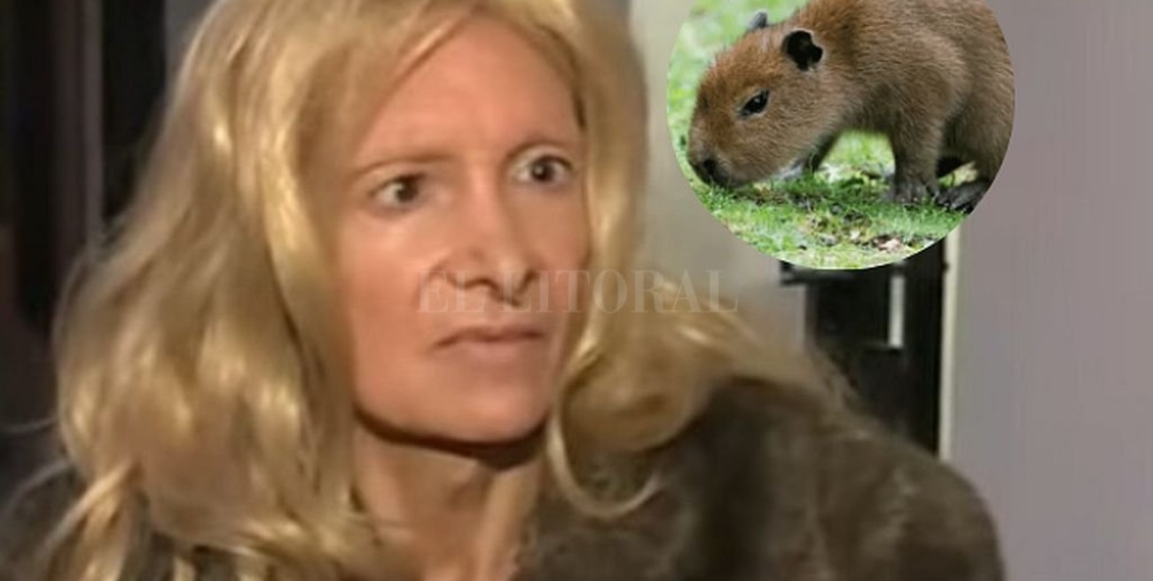 Zulma Lobato quiere adoptar un carpincho