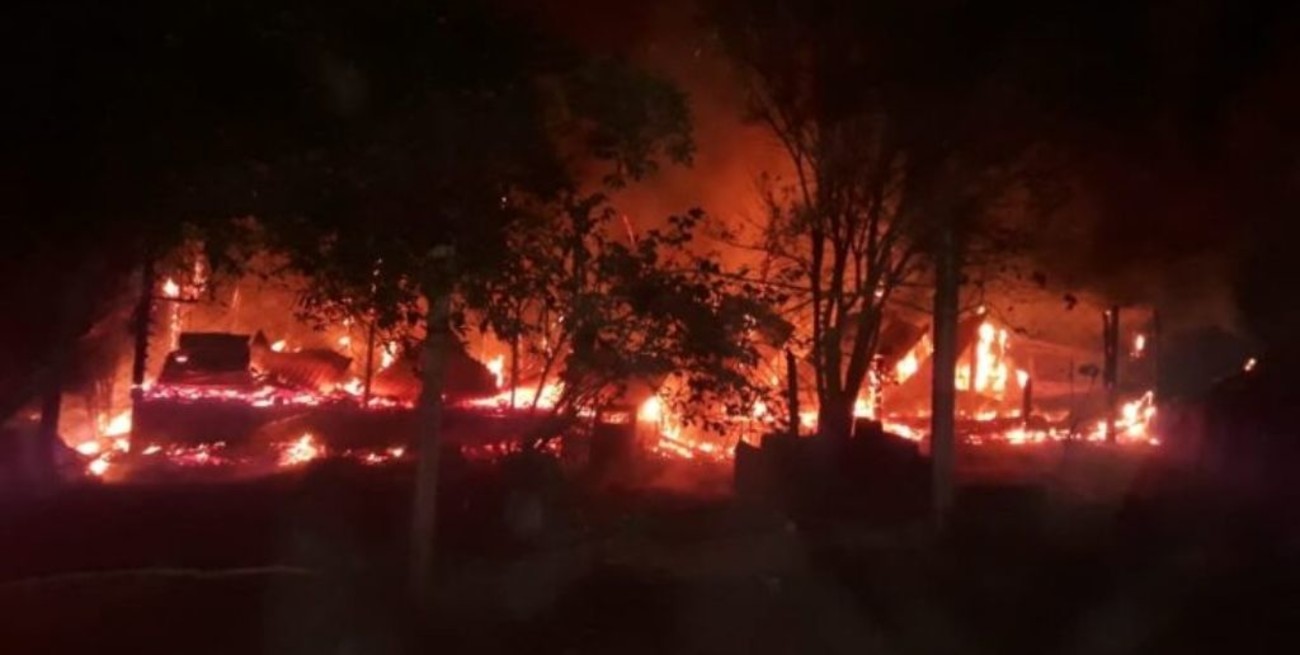 Puerto Iguazú: un hombre falleció tras prenderse fuego su casa