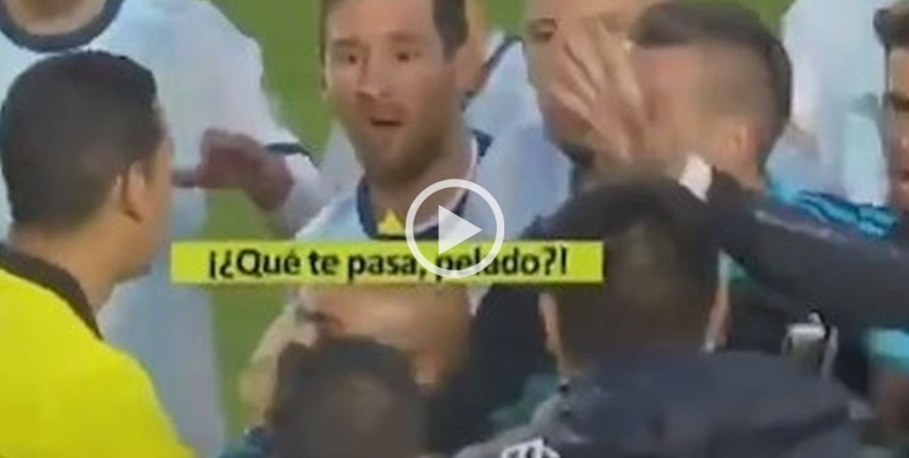 Video: Messi se vuelve a encontrar con el "Pelado" de Bolivia