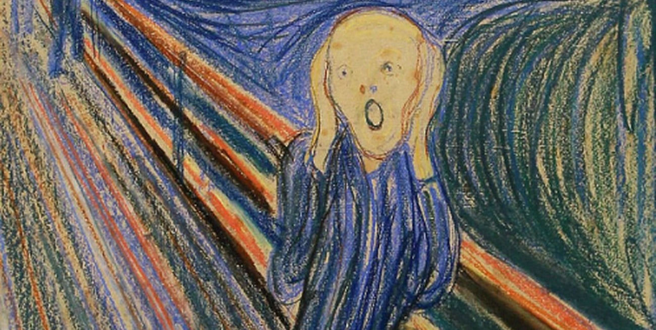 Resolvieron el misterio de la inscripción en "El grito" de Munch