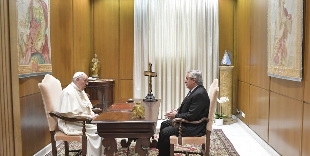 Fernández: "El papa Francisco tiene una gran predisposición para ayudarnos"