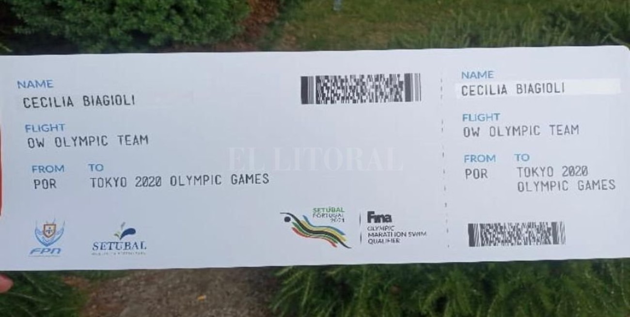 Cecilia Biagioli sacó pasaje a Tokio