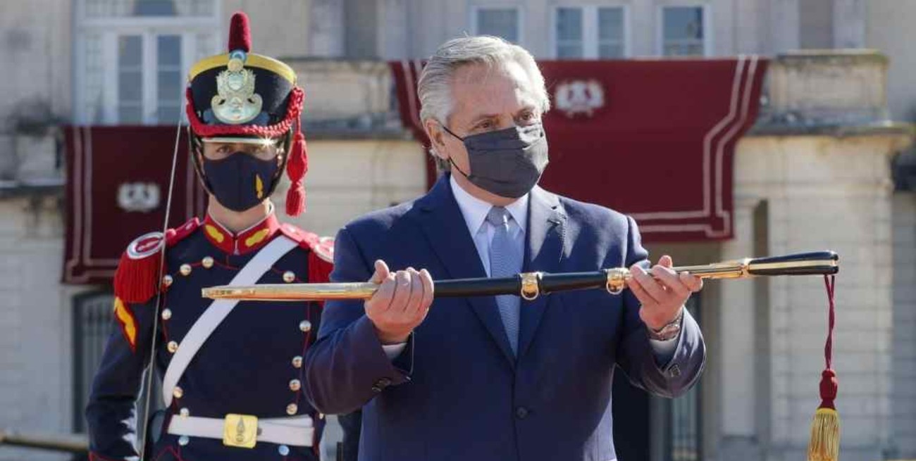 Alberto Fernández le agradeció a las Fuerzas Armadas por el accionar frente a la pandemia