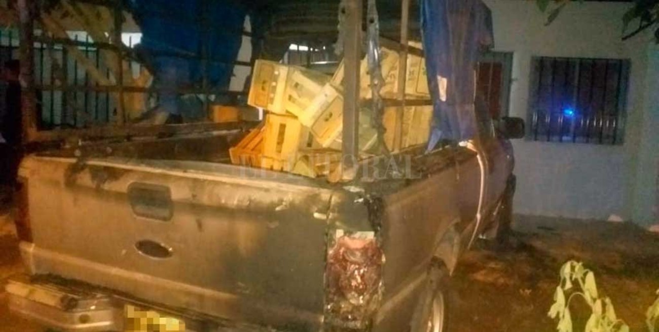 Incendiaron una camioneta en Santo Tomé