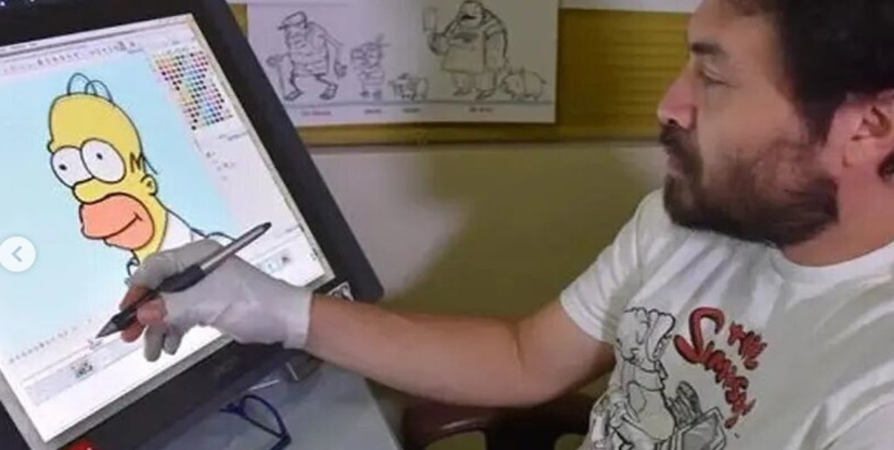 Los Simpson, de luto: falleció el dibujate Edwin Aguilar