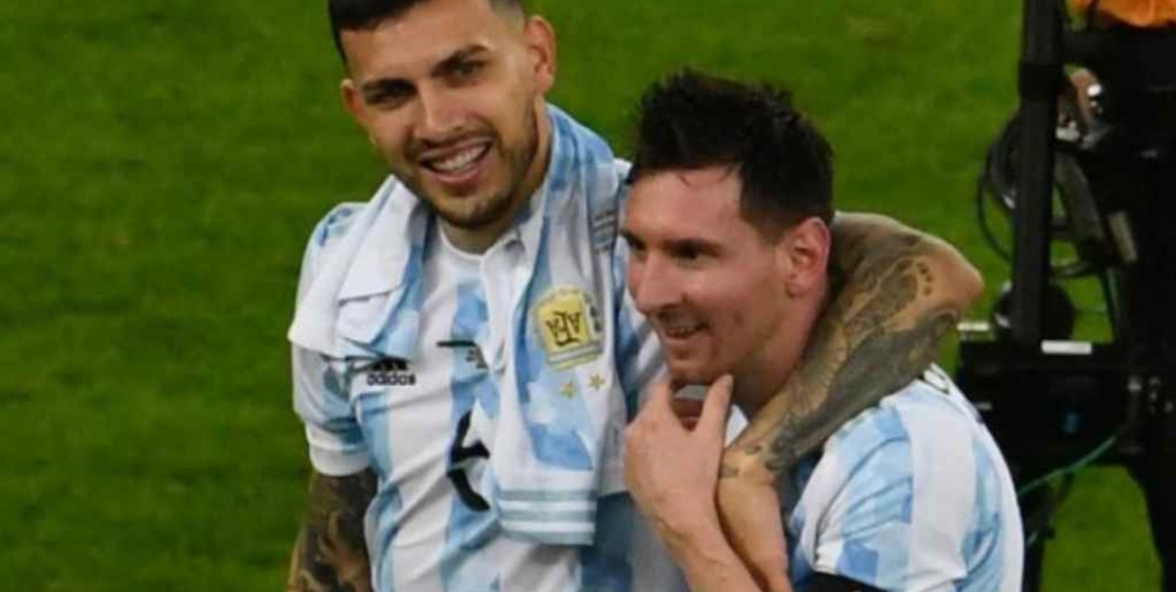 Paredes: "Nunca vi a Messi así de contento" 