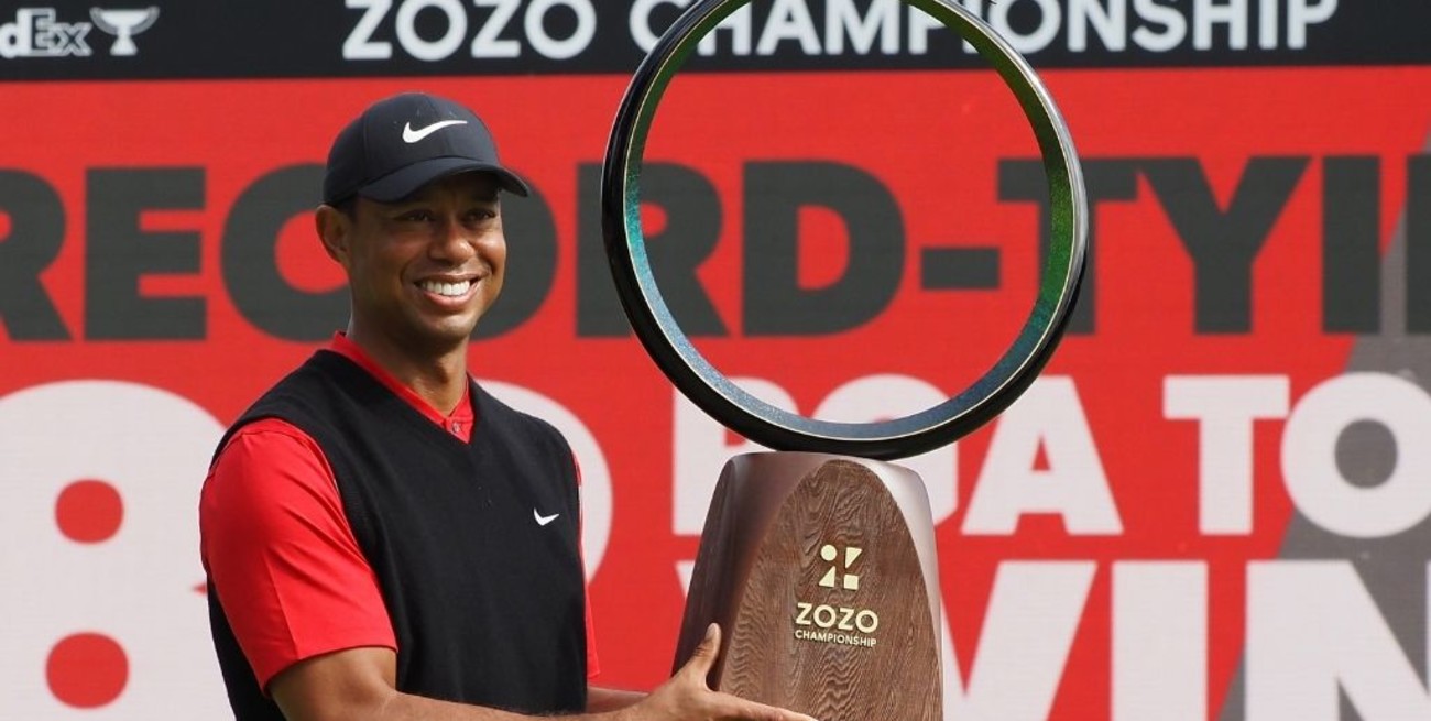 Tiger Woods quiere hacer historia en el ZoZo Championship