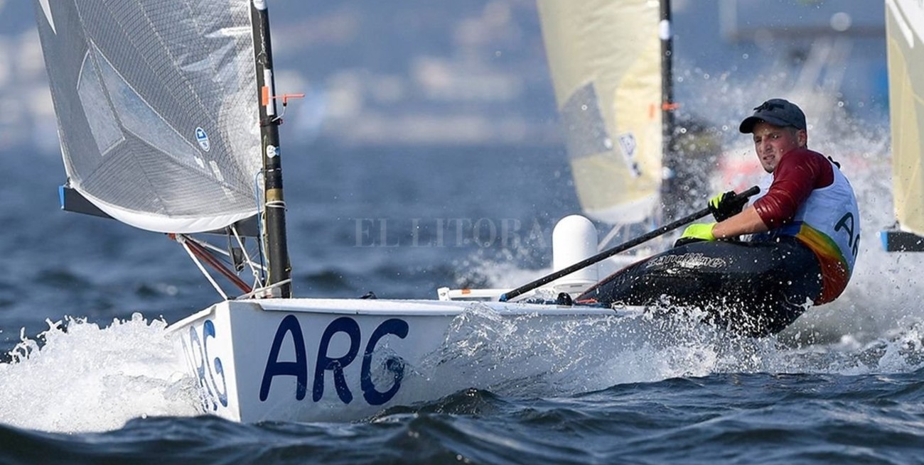 Olezza se ilusiona con una medalla luego de un buen cierre en la clase Finn