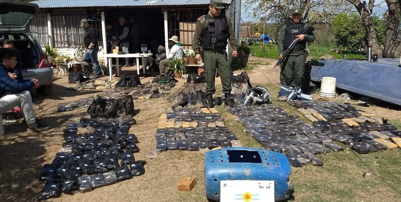 Traían droga en barco desde Paraguay y ahora irán a juicio