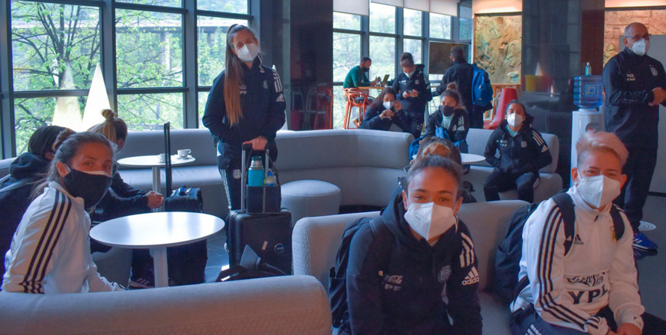 La Selección Argentina ya está en España para disputar un torneo amistoso