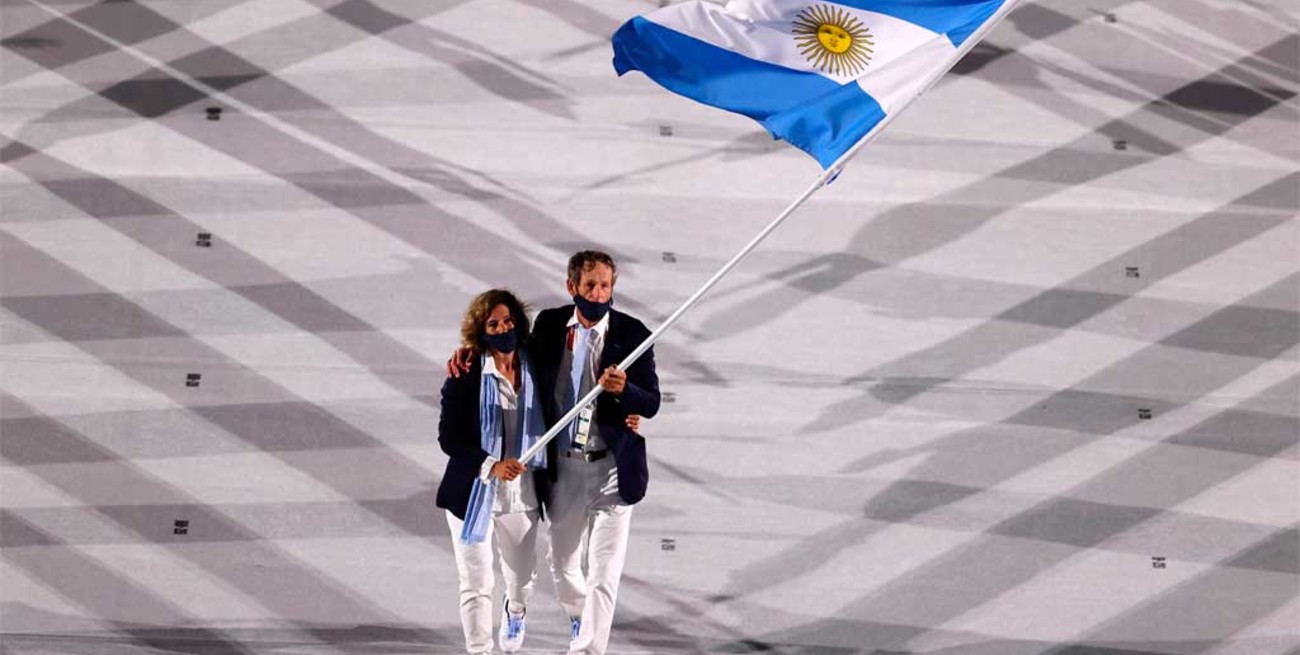 Video: así fue el ingreso de Argentina a la ceremonia inaugural de los Juegos Olímpicos
