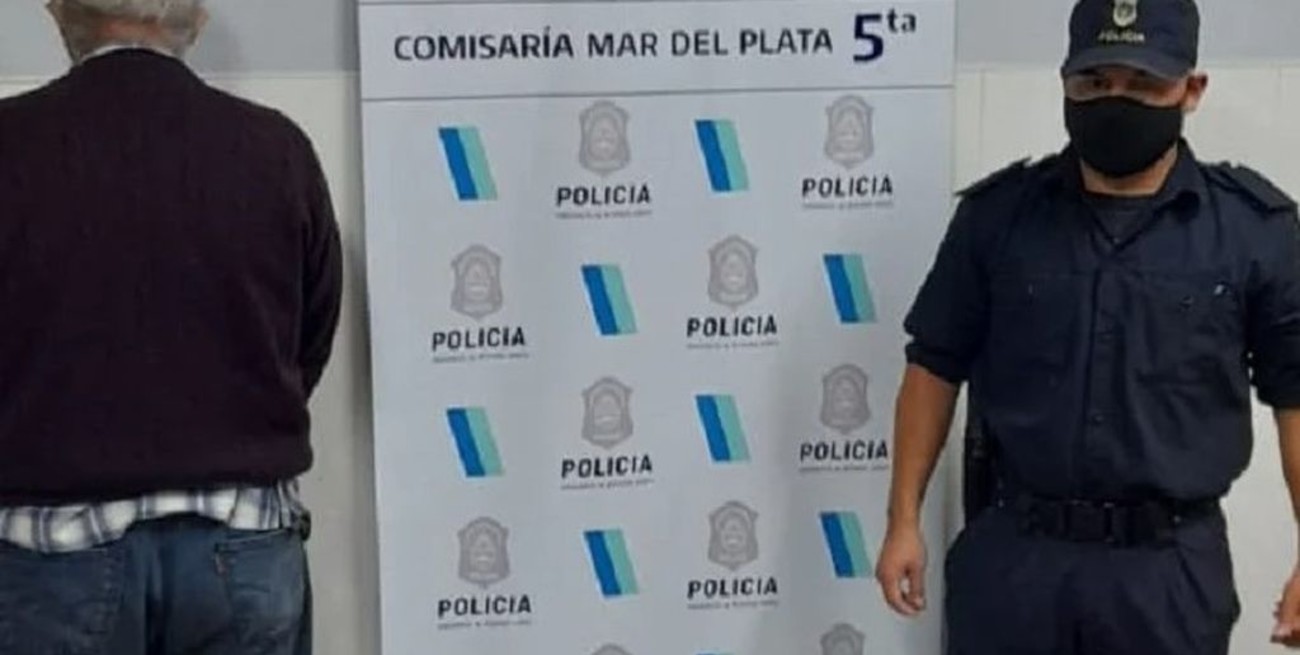 Mar del Plata: tiene 82 años y fue detenido por golpear y apuñalar a su esposa de 80