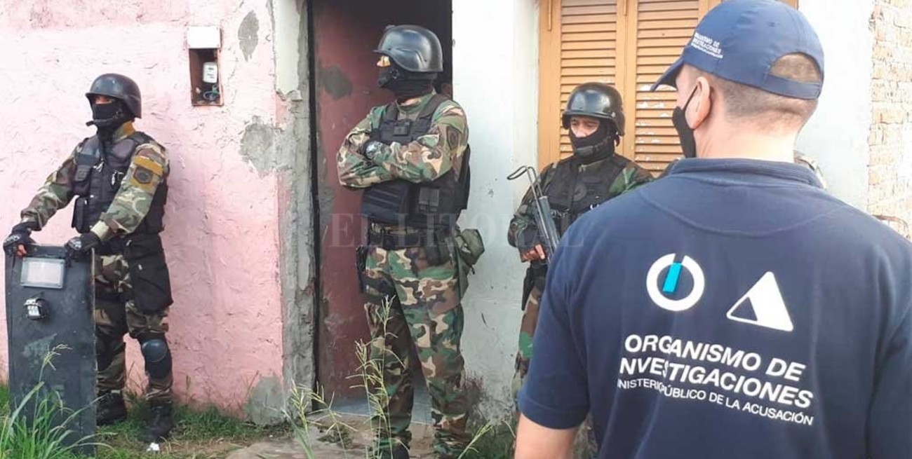 Múltiples allanamientos en el norte de Santa Fe