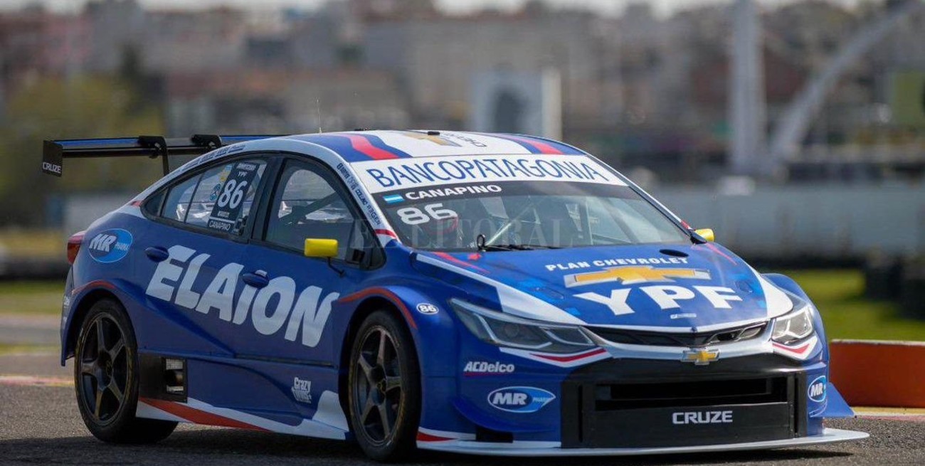 Agustín Canapino probará su nuevo Cruze