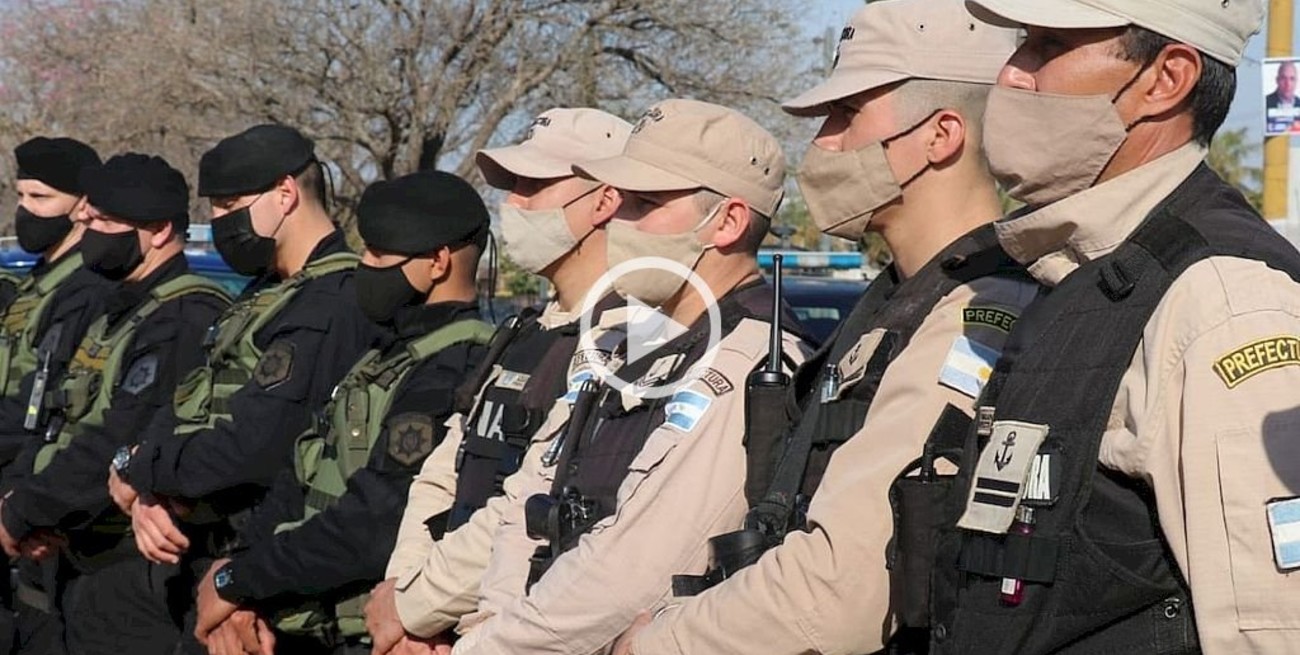 Megaoperativo policial "de saturación" en Blas Parera y Fray Cayetano Rodríguez