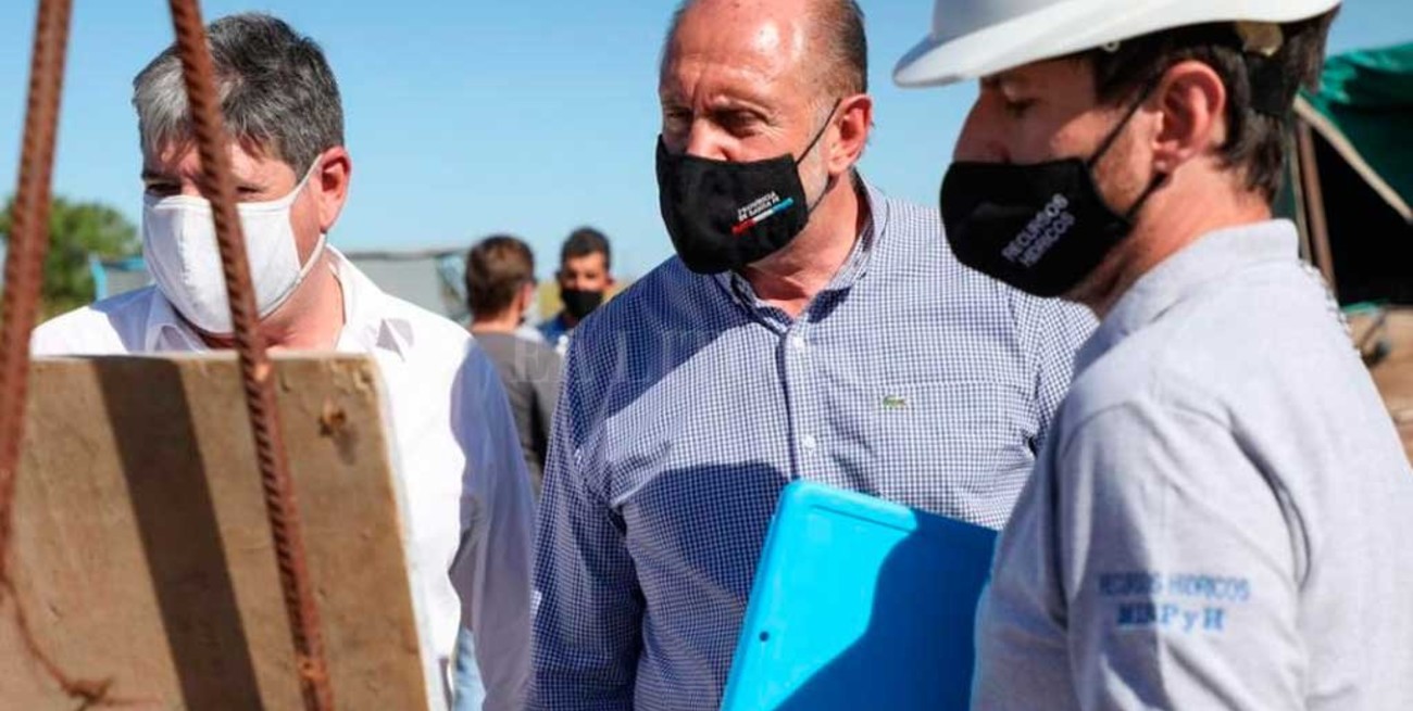 Calvo celebró la ejecución de obras del gobierno provincial en Ramona y Tacural