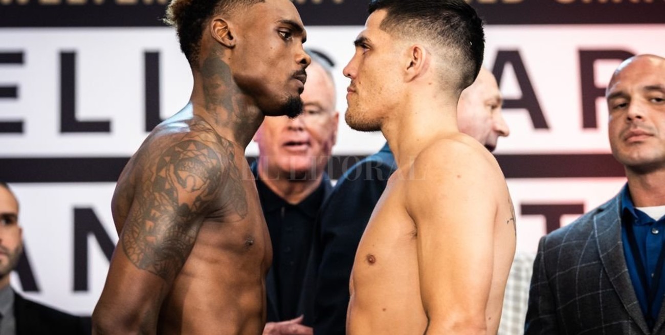 Pesaje caliente entre Castaño y Charlo 