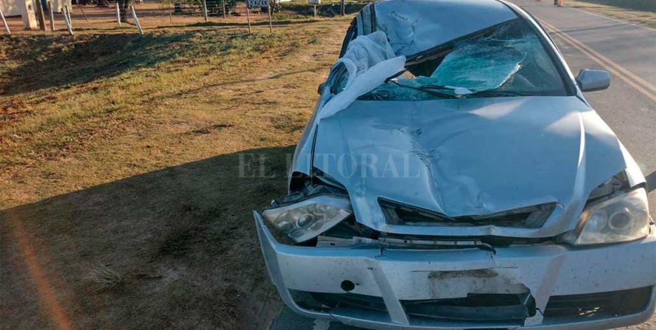 Murió un oficial de policía tras choque en la Ruta 1