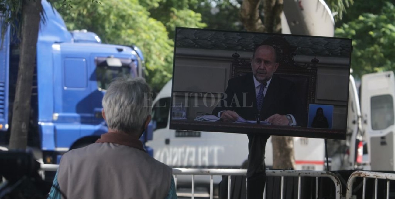 Plaza reservada para periodistas y policías