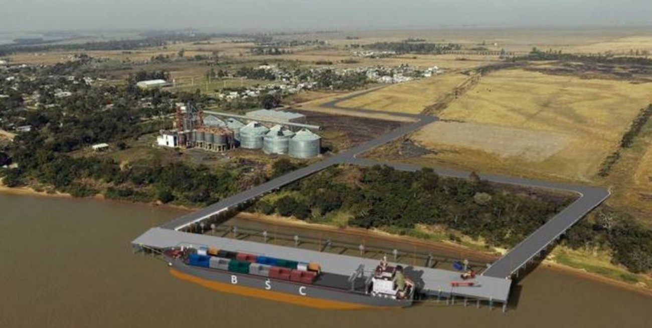 Comenzó la construcción de un puerto sobre el Paraná en provincia de Corrientes