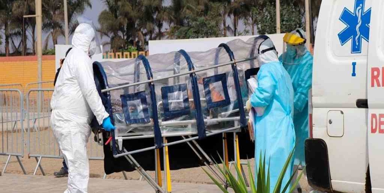 Perú registró un récord de muertes diarias por coronavirus