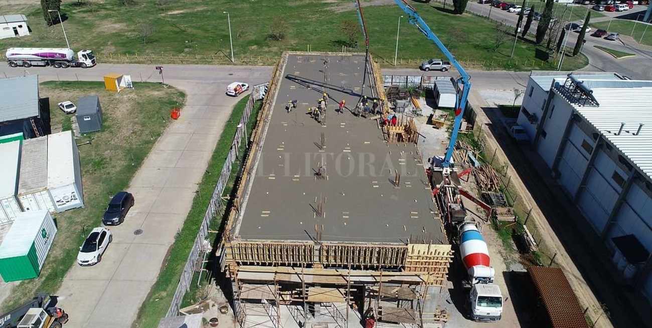 La construcción recuperó los niveles previos a la pandemia