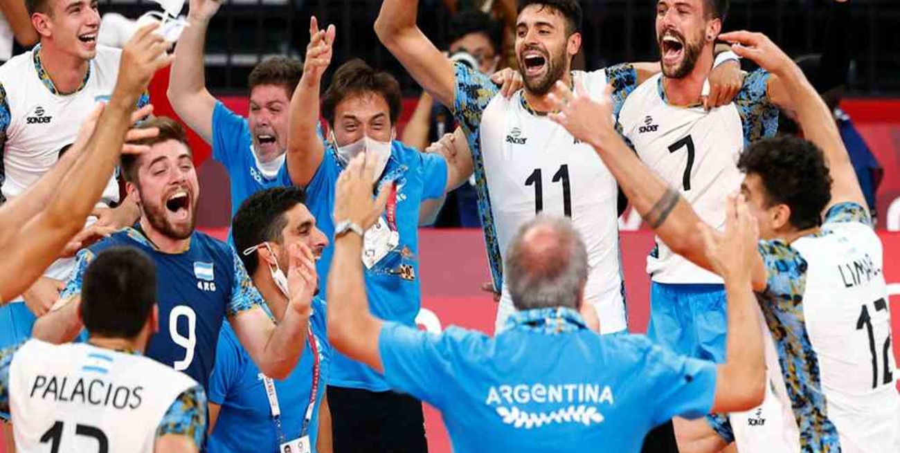 Las redes explotaron tras la histórica medalla de bronce para el vóley argentino