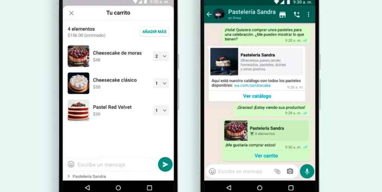 Lo nuevo de WhatsApp: cómo usar el carrito de compras 