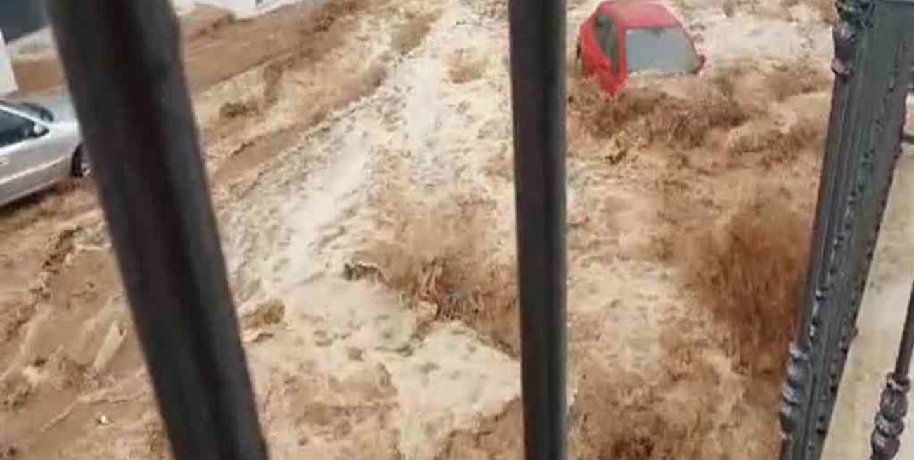 Las lluvias y el granizo provocaron "daños innumerables" en el sur de España