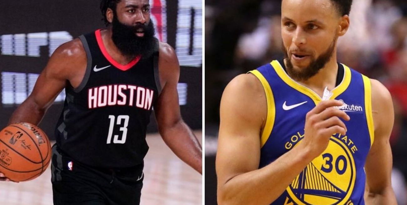 NBA: Curry busca extender su contrato con los Warriors y Harden dejaría los Rockets