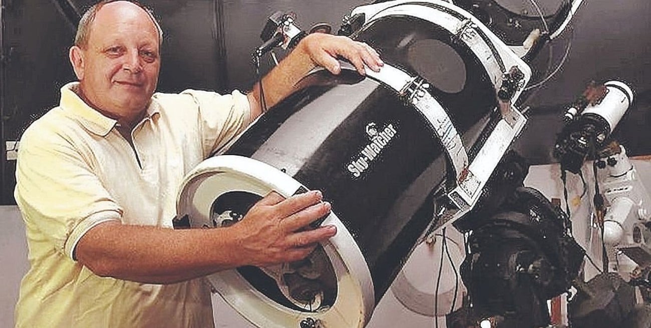 La supernova que registró Víctor Buso se hace libro