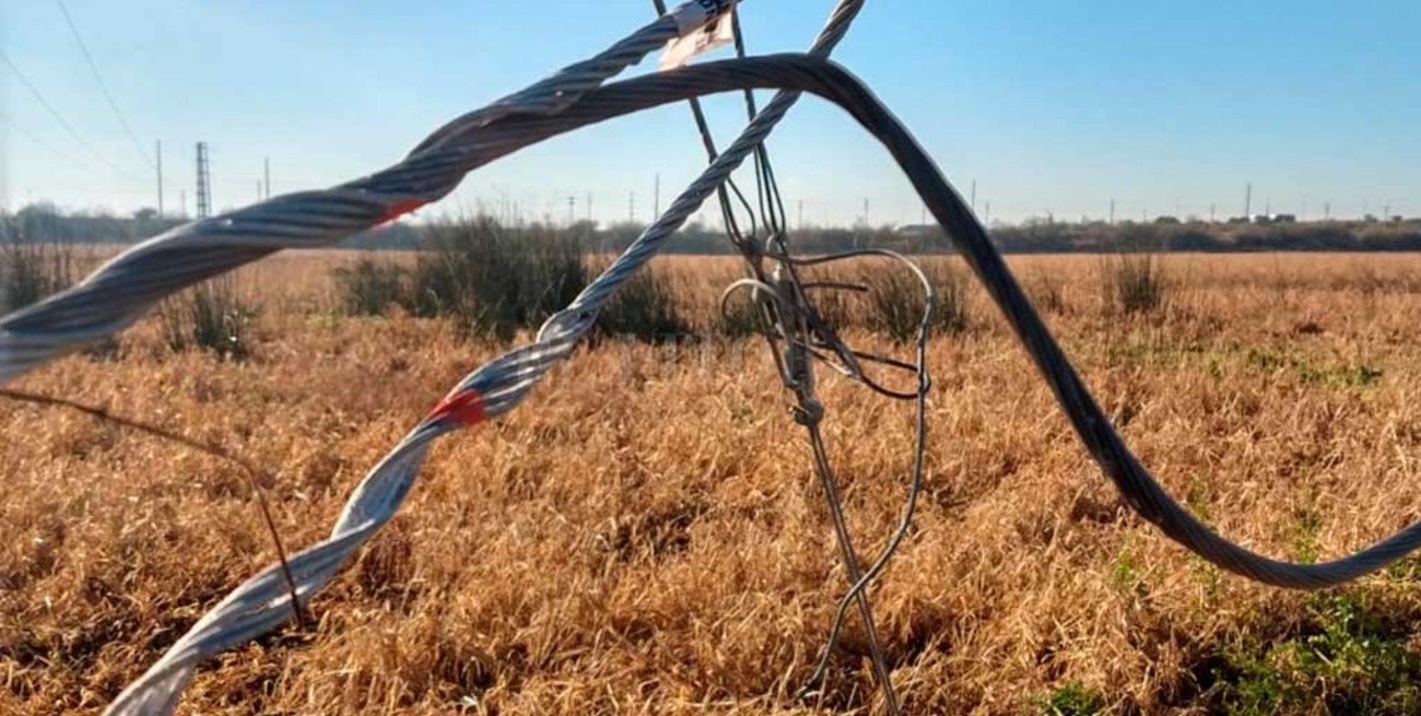 Otro vandalismo en una torre de alta tensión de la EPE