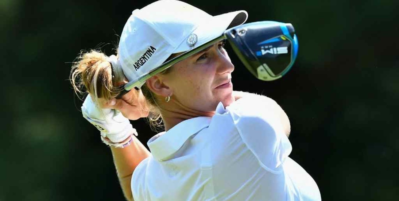 Golf: Magdalena Simmermacher completó su tercera jornada y contó que el calor le "jugó una mala pasada" 