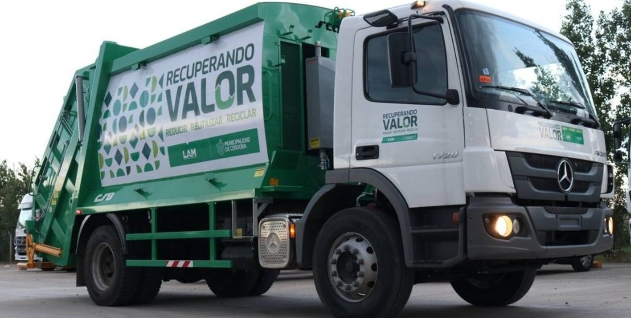 Balearon en Córdoba a un chofer de un camión recolector de basuras