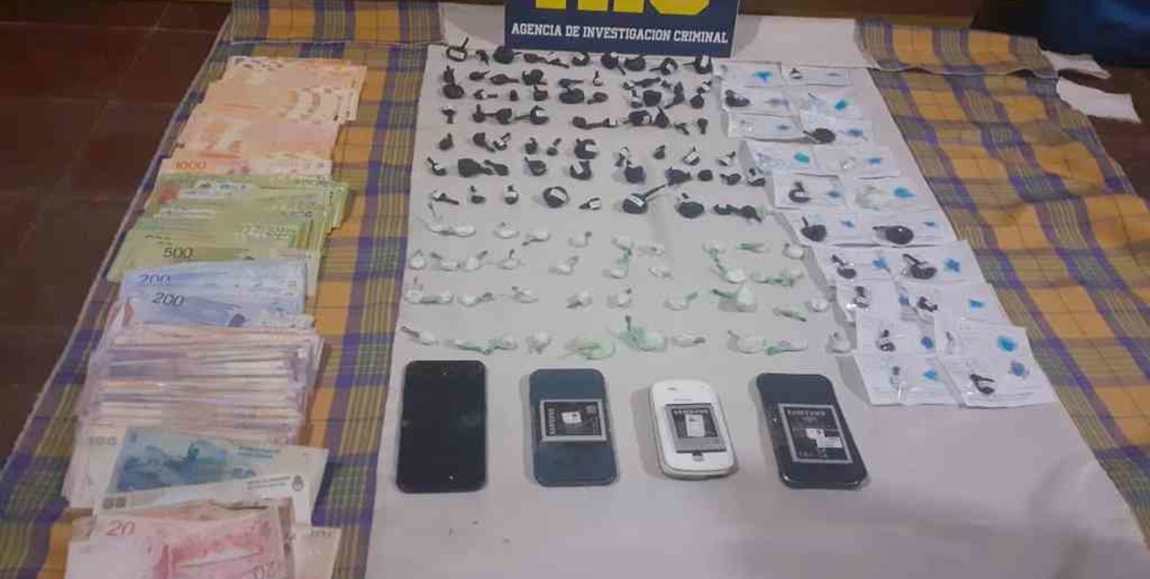 Rafaela: desmantelaron un punto de venta de cocaína y detuvieron a una pareja