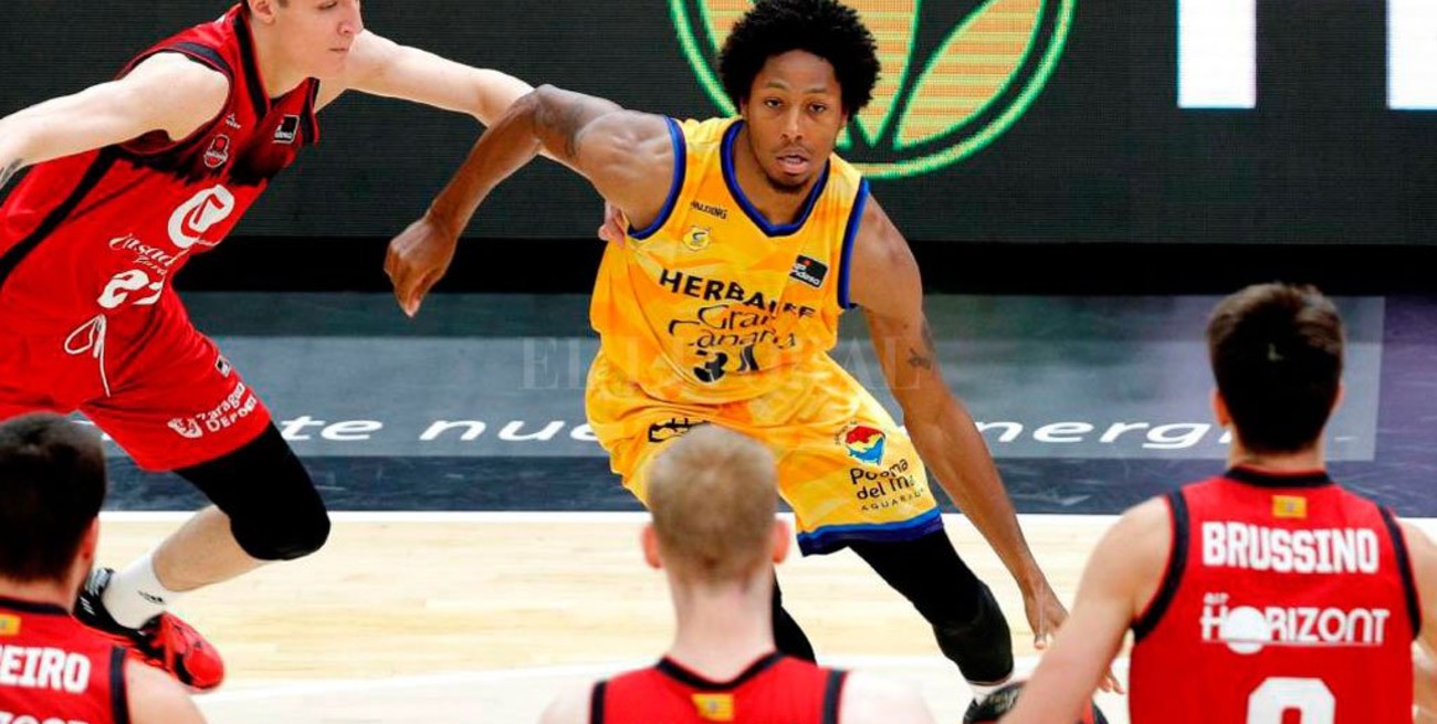 20 puntos de Brusino en el triunfo del Zaragoza