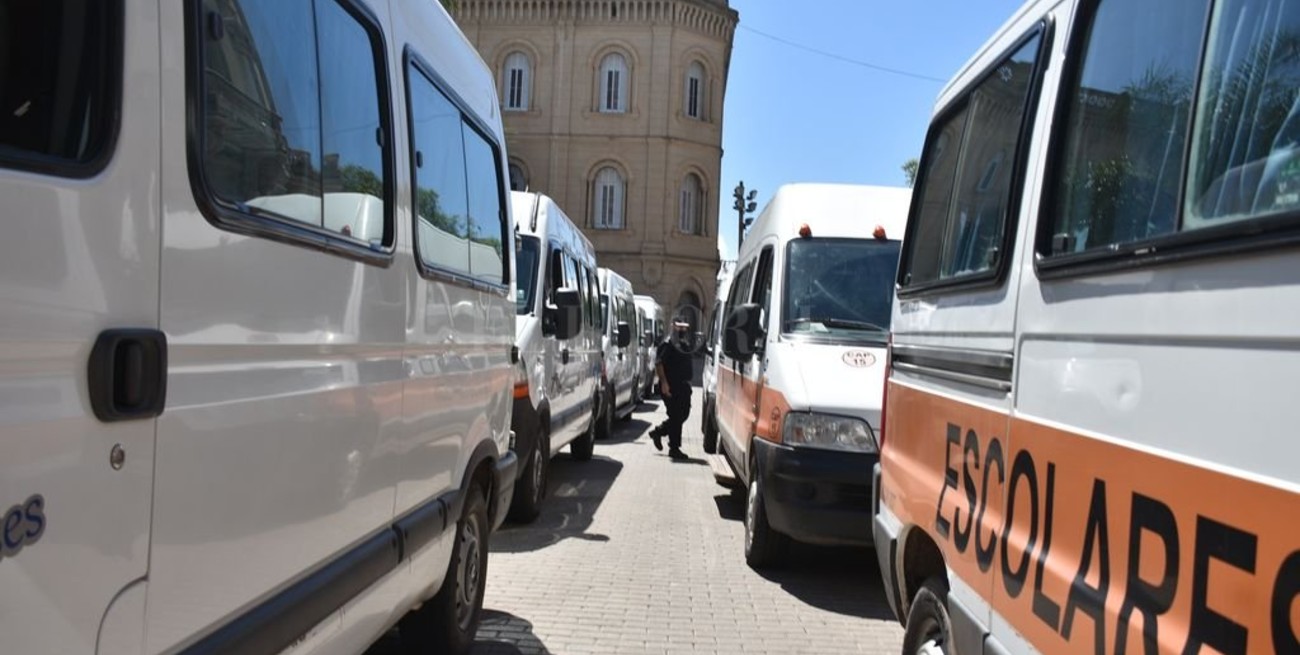Los transportistas escolares y un horizonte poco optimista