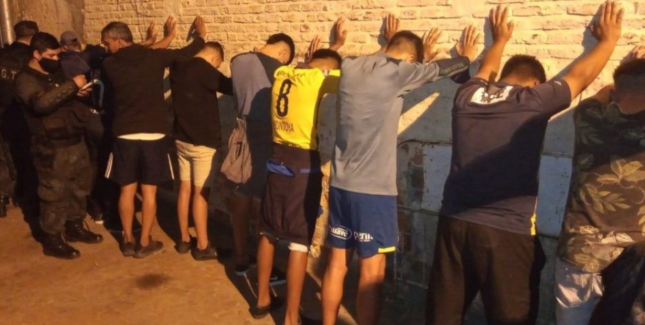 100 detenidos tras los festejos de Central por ganar el clásico de Rosario